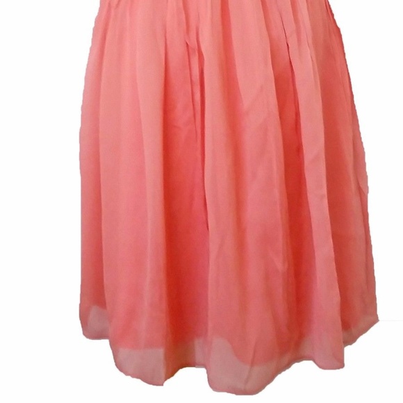 J CREW Dusty Rose Chifon Dress - Picture 3 of 6